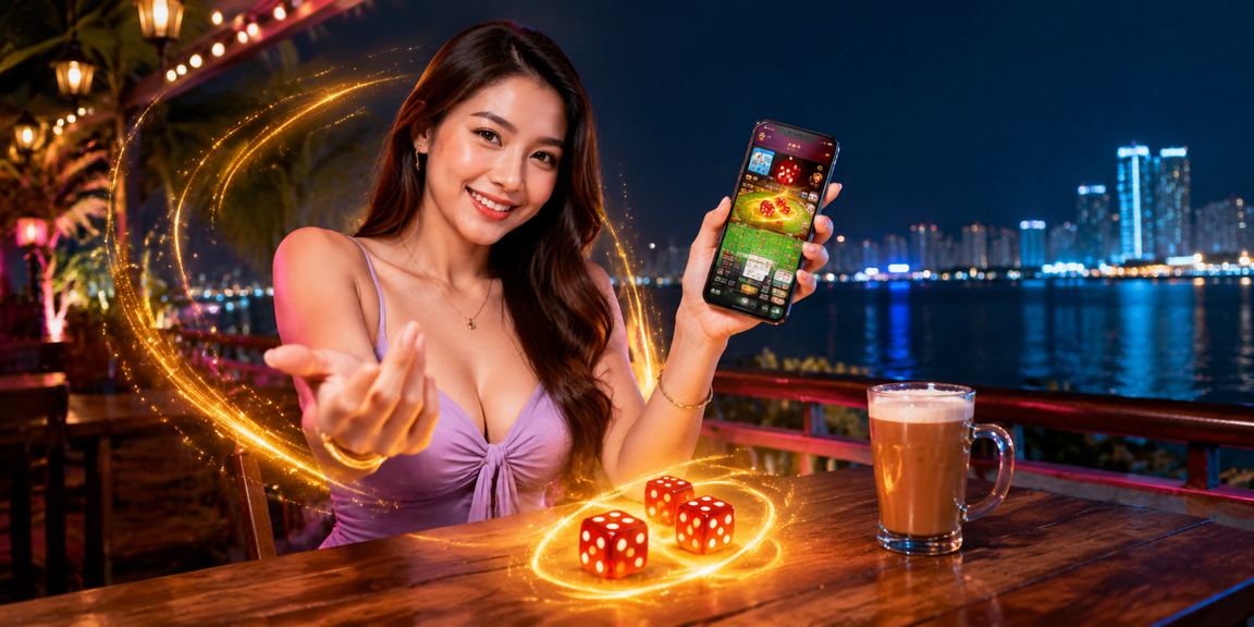 Pemain Pulau Pinang bermain permainan dadu dan slot dalam suasana santai